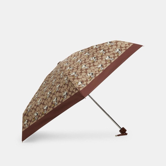 COACH X PEANUTS UV Protection Mini Umbrella - Snoopy NWT - Picture 1 of 6